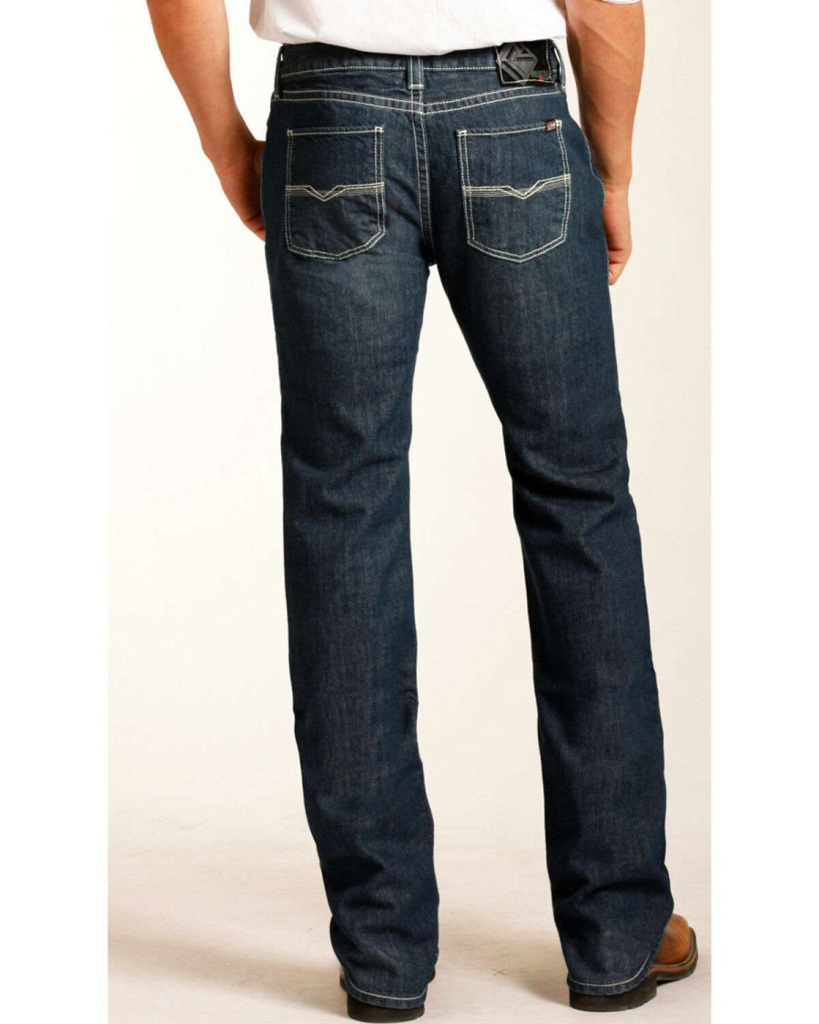 Jeans Rock & Roll Denim | Rock & Roll Denim Men'S Pistol Flame Resistant Jeans Straight Leg Discount