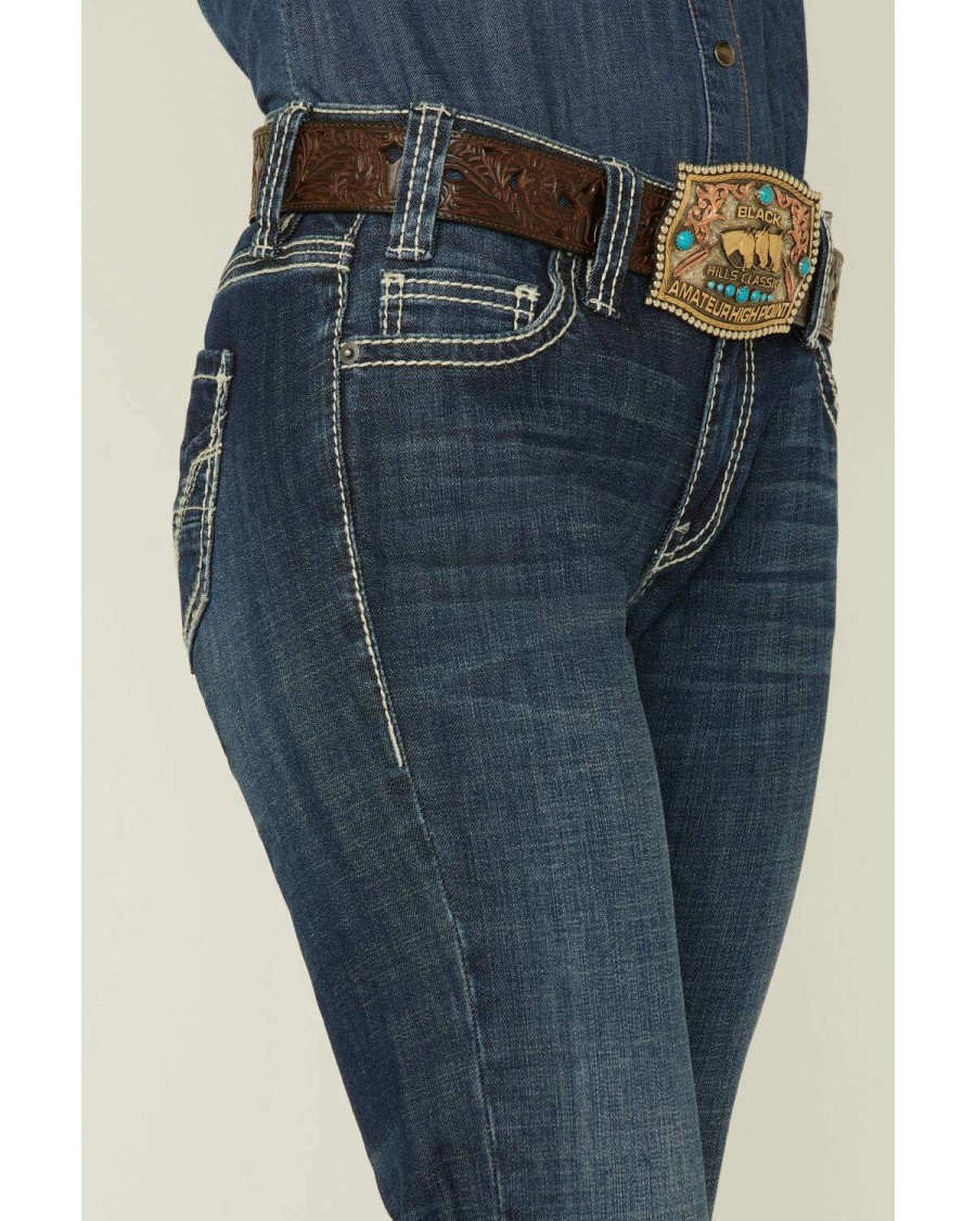 Jeans Rock & Roll Denim | Rock & Roll Denim Women'S Bootcut Jeans Discount