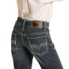 Jeans Rock & Roll Denim | Rock & Roll Denim Boys' Dark Vintage Classic Bootcut Jeans Limited Edition