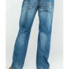 Jeans Rock & Roll Denim | Rock & Roll Denim Men'S Pistol Vintage Med Stretch Straight Jeans Sale