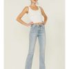 Jeans Rock & Roll Denim | Rock & Roll Women'S Denim High Rise Basic Bootcut Jeans Rock & Roll Denim Outlet