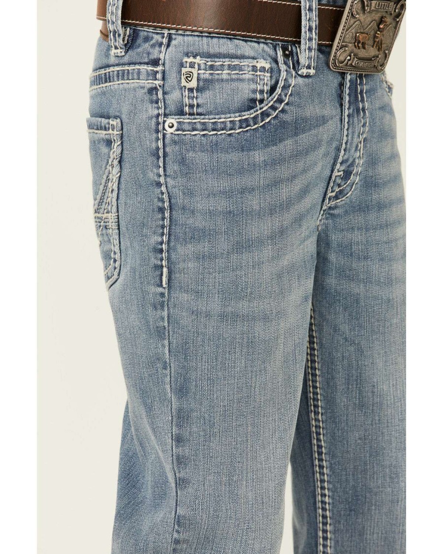 Jeans Rock & Roll Denim | Rock & Roll Denim Boys' Rock Revolver Straight Jeans Online