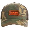 Caps Rock & Roll Denim | Rock & Roll Denim Men'S Camo Print Twill Snap Back Ball Cap Online