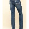 Jeans Rock & Roll Denim | Rock & Roll Denim Women'S Medium Boyfriend Straight Jeans Outlet