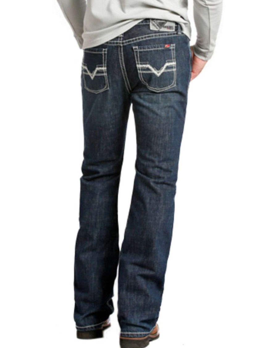 Jeans Rock & Roll Denim | Rock & Roll Cowboy Men'S Pistol Flame Resistant Jeans Rock & Roll Denim Online