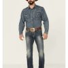 Jeans Rock & Roll Denim | Rock & Roll Denim Men'S Medium Vintage Pistol Stretch Regular Straight Jeans Online