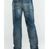 Jeans Rock & Roll Denim | Rock & Roll Denim Men'S Reflex Double Barrel Vintage Stretch Relaxed Straight Jeans Outlet