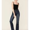 Jeans Rock & Roll Denim | Rock & Roll Denim Women'S Trouser Leg Jeans Online