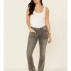 Jeans Rock & Roll Denim | Rock & Roll Denim Women'S Grey Wash Mid-Rise Bootcut Jeans Online